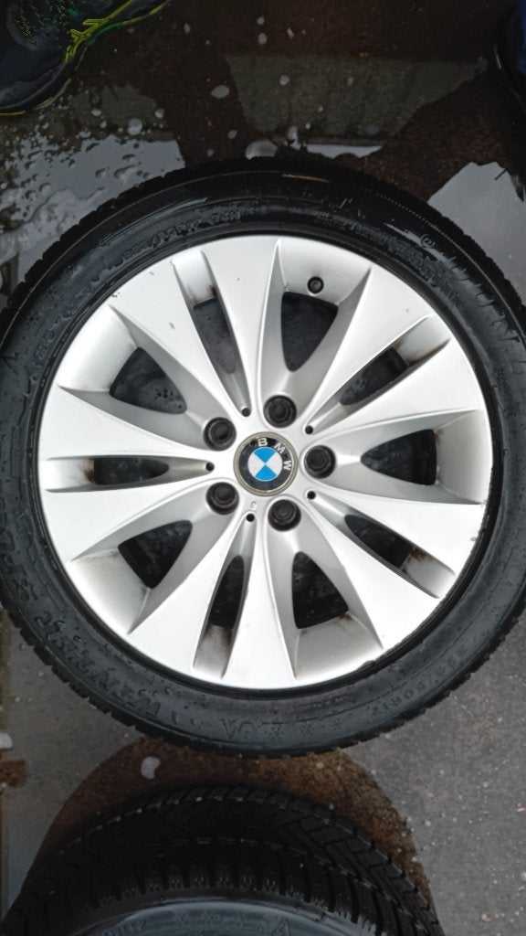 BMW 3 of 5 SERIE ORIGINELE 17 INCH VELGEN, Auto-onderdelen, Ophalen, Gebruikt, Velg(en), 17 inch
