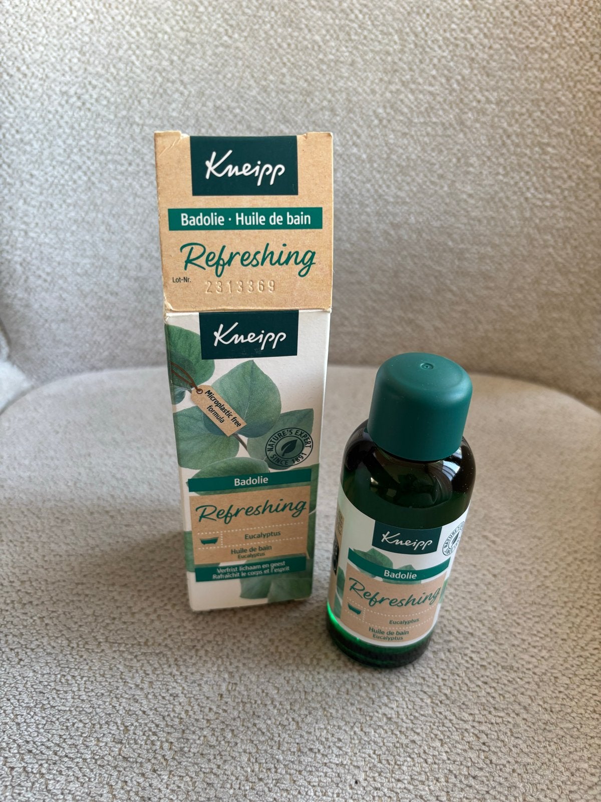 Kneipp Badolie Eucalyptus - Verfrissend & Ontspannend, Ophalen of Verzenden, Nieuw, Bad & Douche