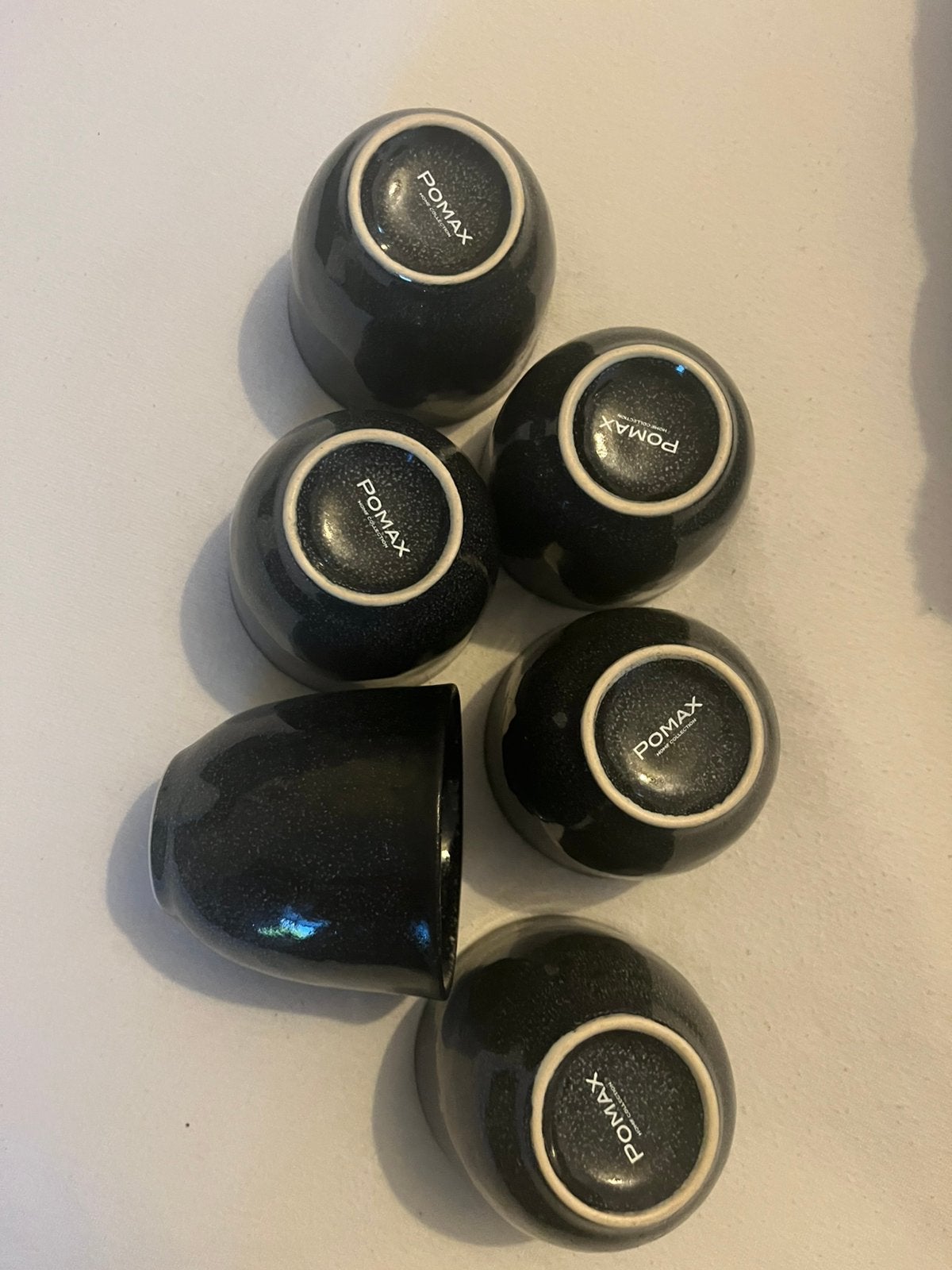Pomax 6 kopjes, Ophalen of Verzenden, Nieuw, Effen, Kop(pen) en/of Schotel(s)