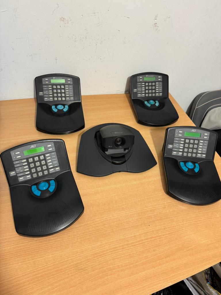 Zeldzame Videoconferentie Camera VCON + 4 x Touch Tracker 16, Ophalen of Verzenden, Zo goed als nieuw