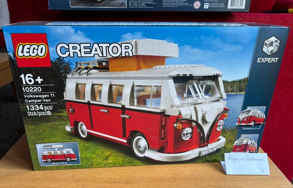 LEGO 10220 Volkswagen T1 Camper *NIEUW IN DOOS*, Lego, Nieuw, Ophalen of Verzenden, Ongeopend/sealed