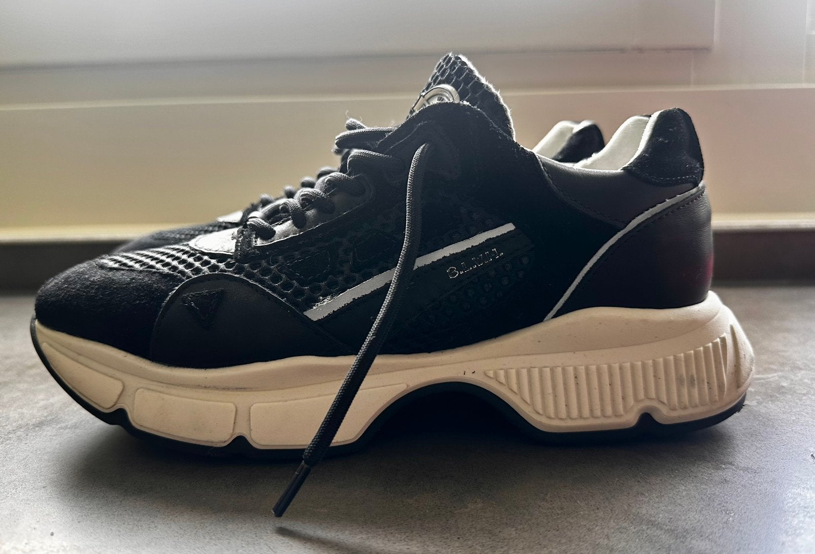 B.L.A.H. zwarte dames sneakers maat 39, Zwart, Ophalen of Verzenden, Sneakers of Gympen, Zo goed als nieuw