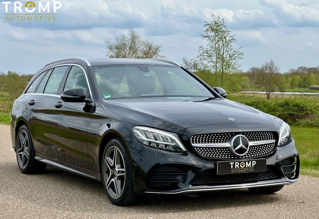 Mercedes C-klasse Estate 160 Bus. Solution AMG Limited | NAP, Auto's, Mercedes-Benz, Automaat, Euro 6, 4 cilinders, Zwart