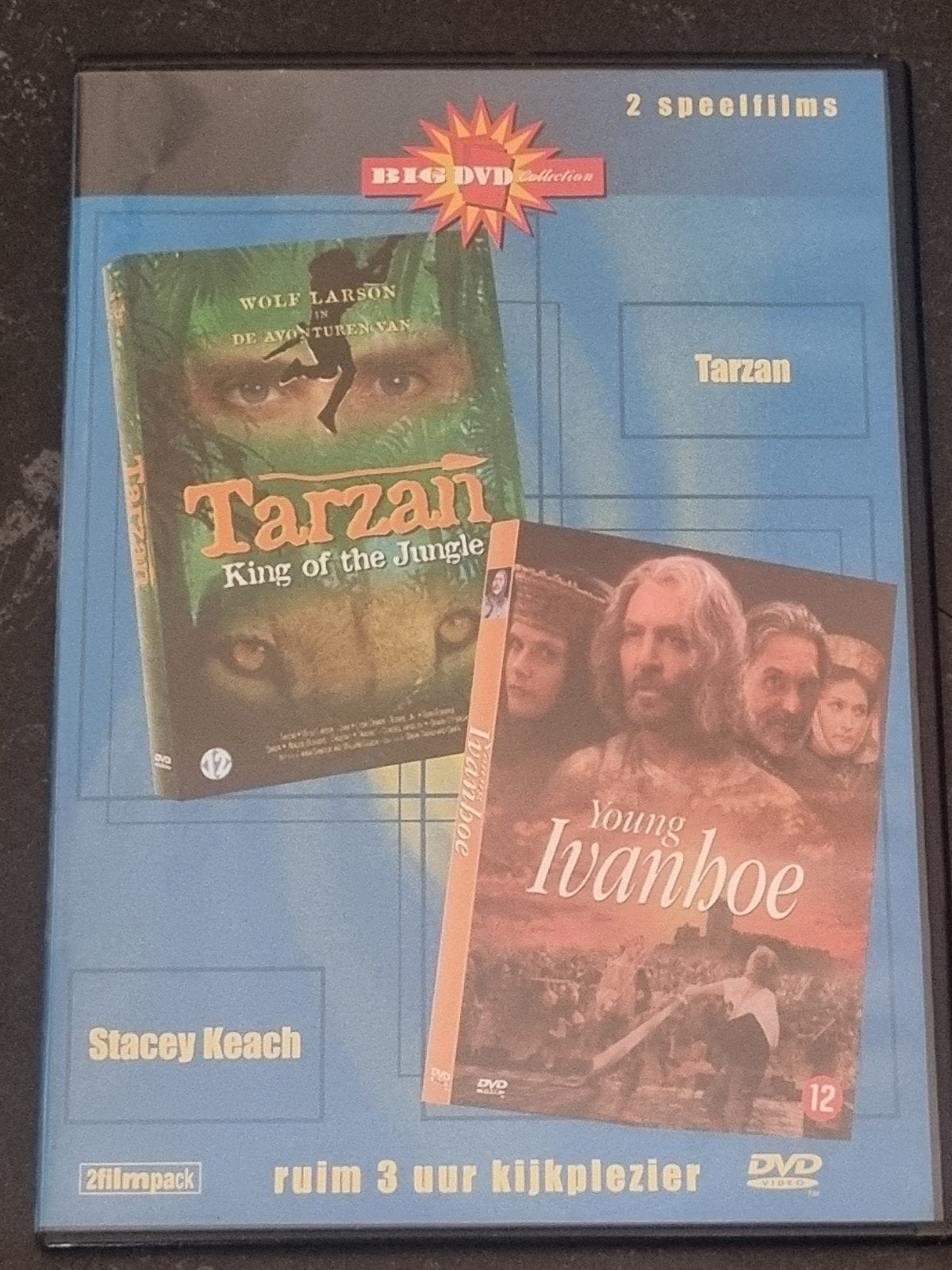 Tarzan & Young Ivanhoe DVD - 2 films, Engels, Nederlands, Actie, Ophalen of Verzenden