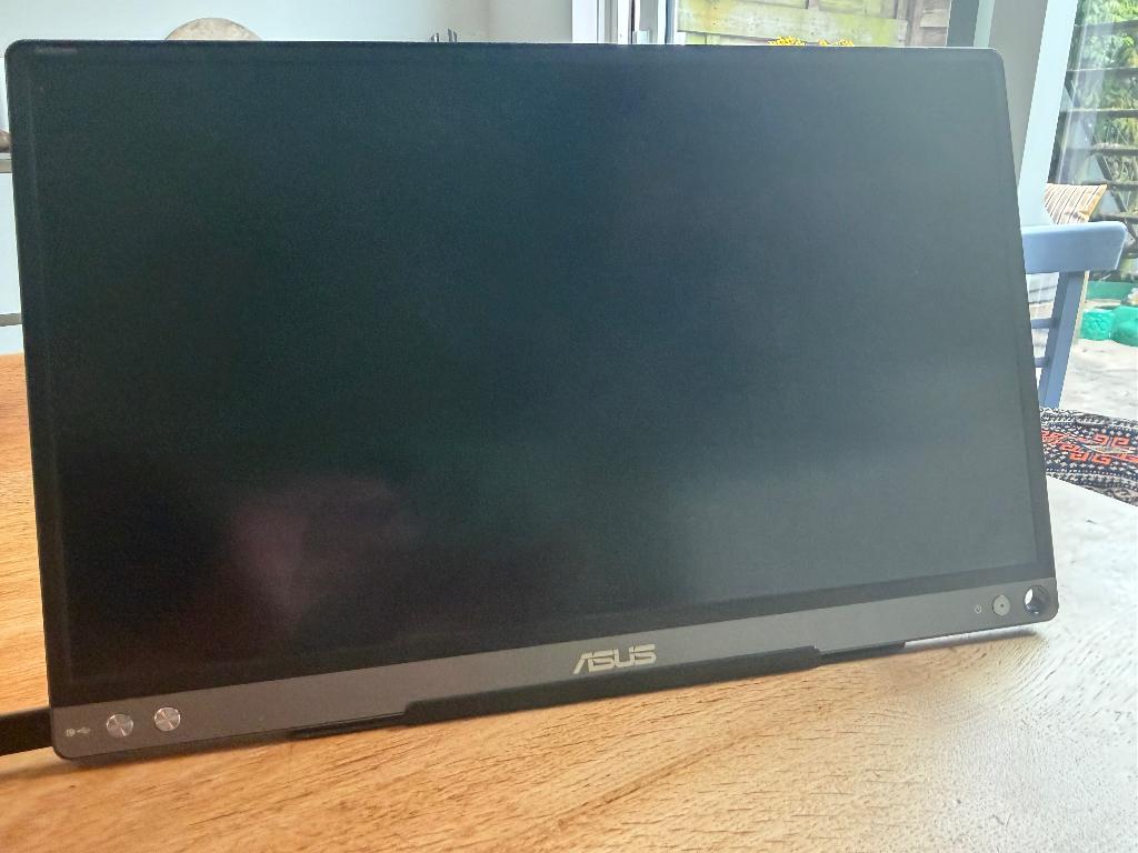 Asus ZenScreen MB16ACE, Computers en Software, Monitoren, Ophalen, IPS, ASUS, Zo goed als nieuw