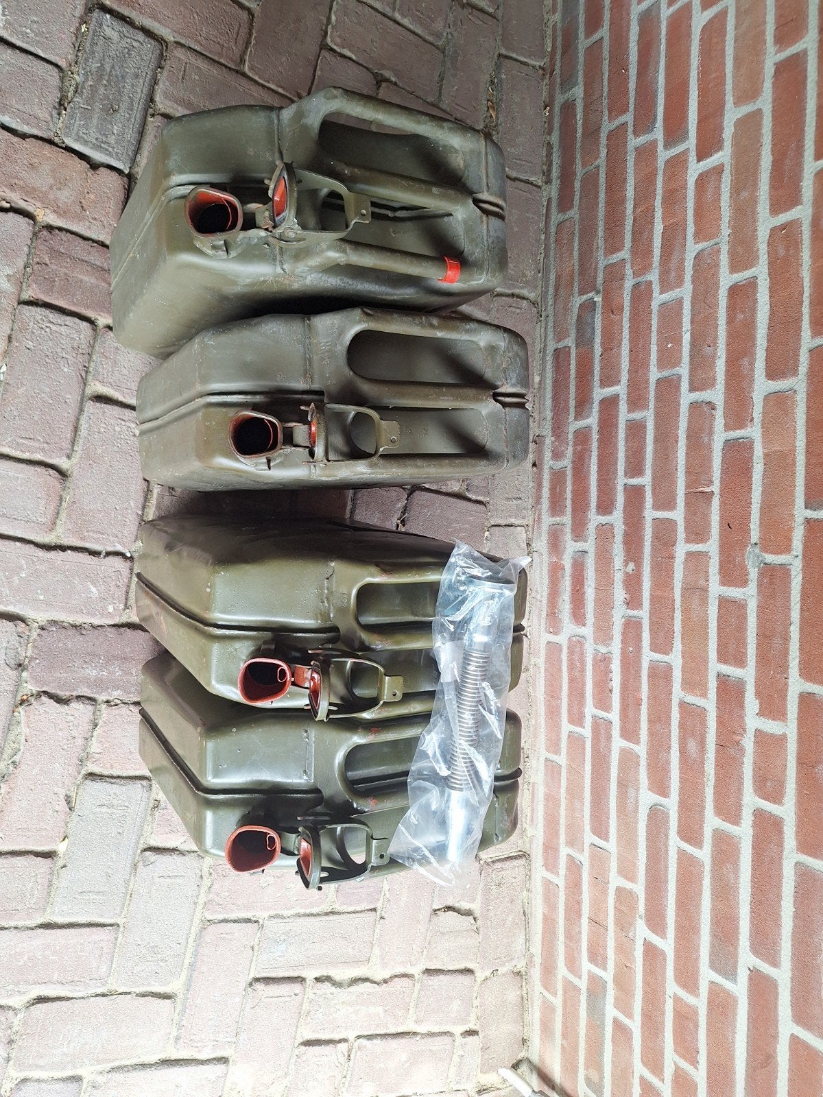 jerrycans metaal 20 liter, Ophalen of Verzenden, Nieuw