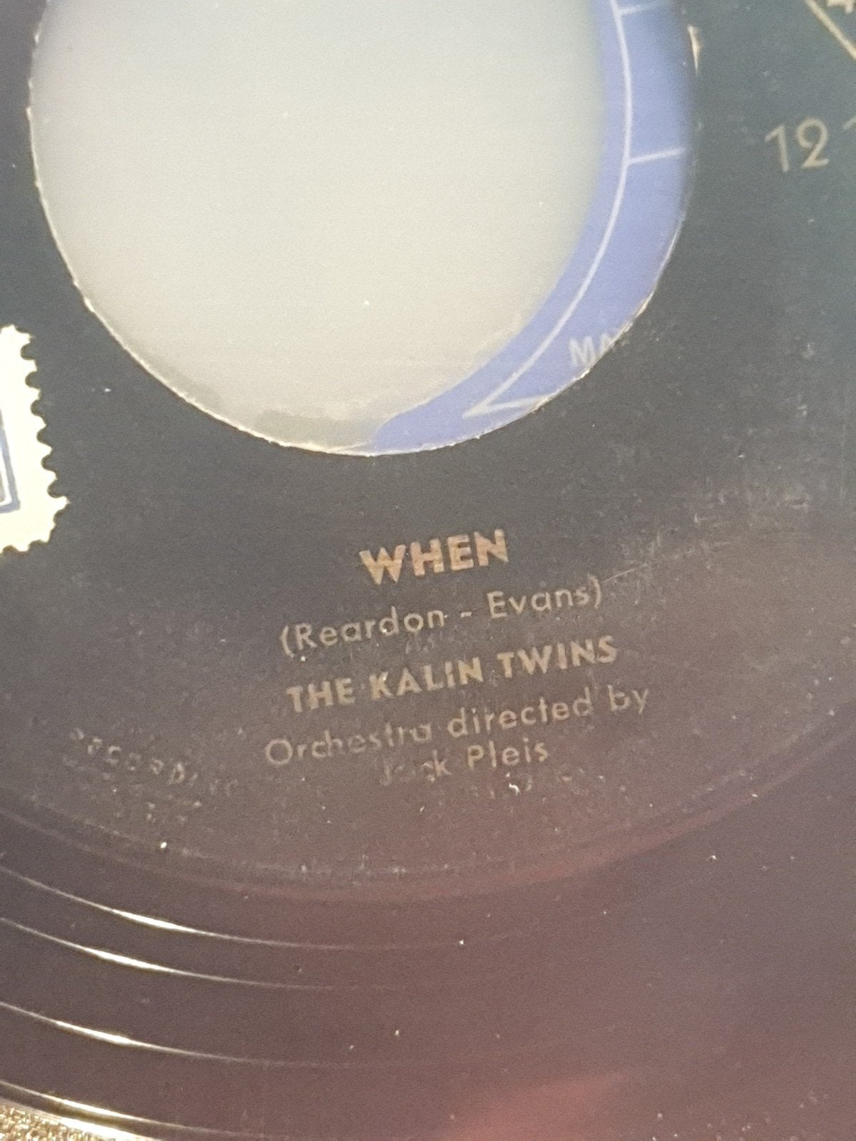 the Kalin Twins - When (x22.119), Ophalen of Verzenden, Gebruikt, Pop