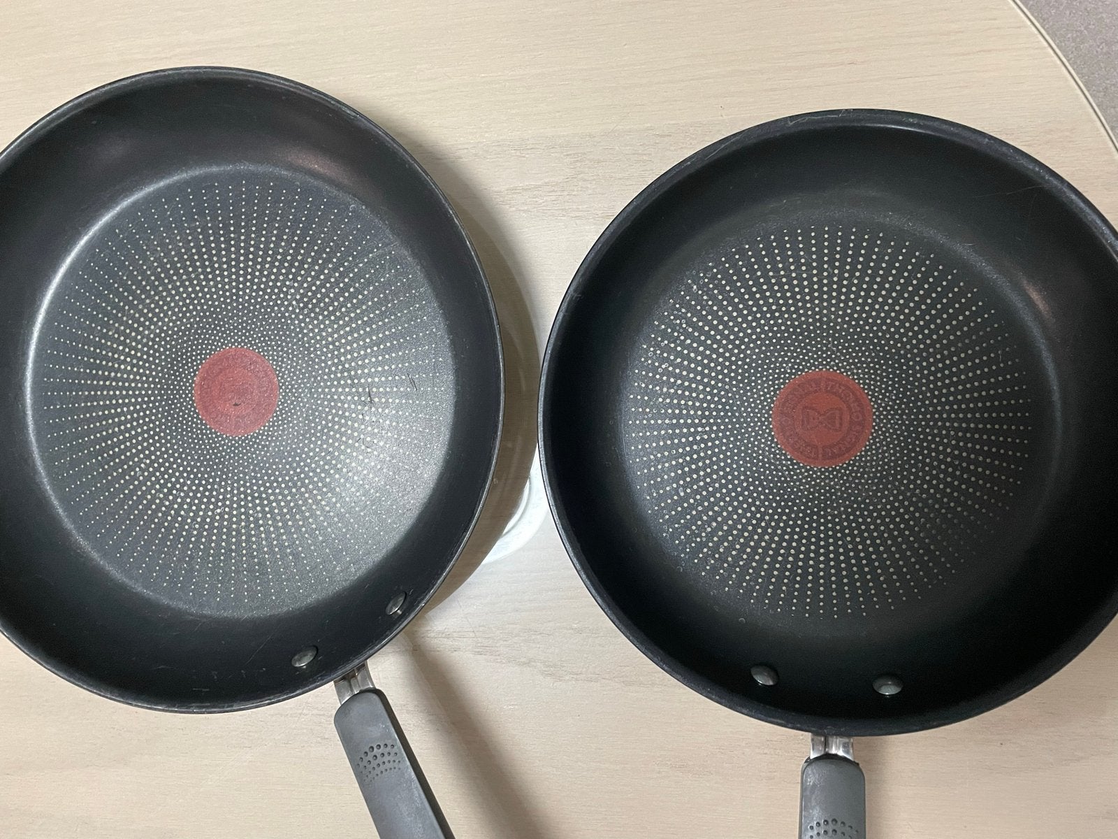 Tefal Koekenpannen Set - 2 stuks, Geschikt voor Inductie, Koekenpan, Antiaanbaklaag, Ophalen of Verzenden, Rvs