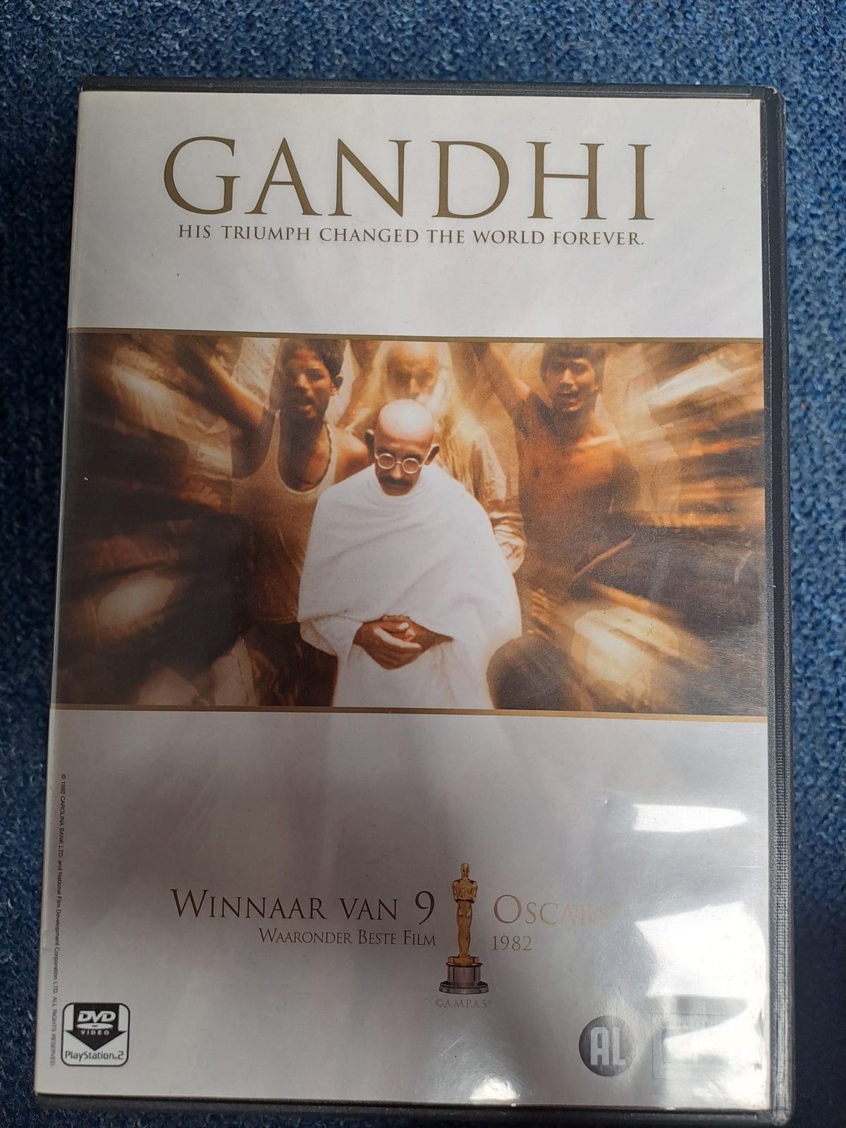 Gandhi (dvd), Ophalen of Verzenden, Zo goed als nieuw