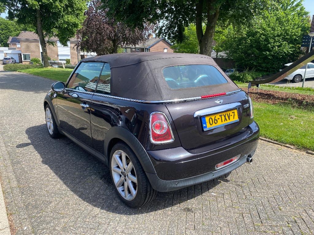 Mini 1.6 Cooper Roadster 2012 Bruin, Auto's, Mini, Particulier, Cabrio, Automatische klimaatregeling, Boordcomputer, Cruise Control