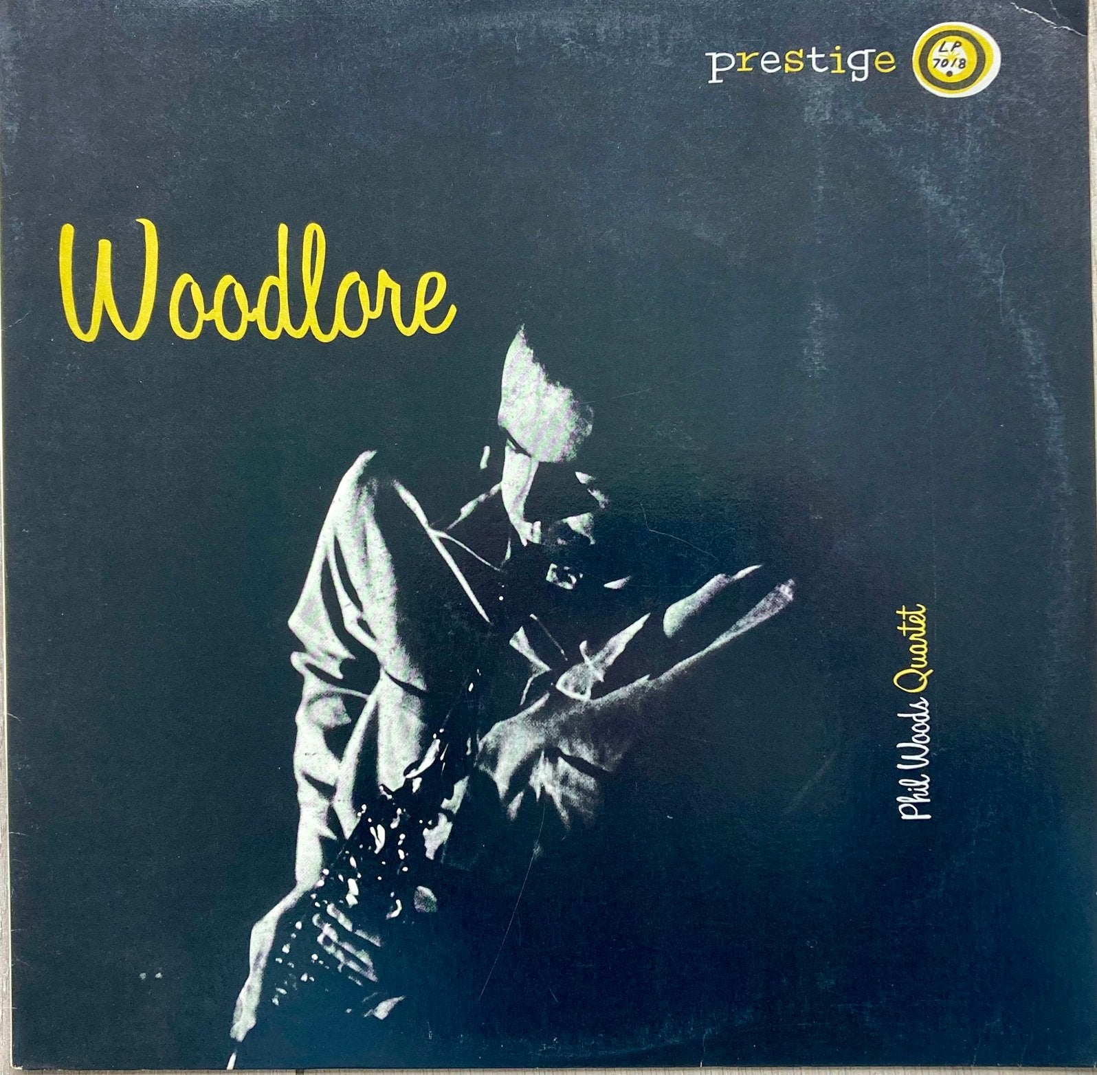 Jazz LP PHIL WOODS QUARTET, Prestige OJC REISSUE, LP, Gebruikt, Verzenden, Reissue