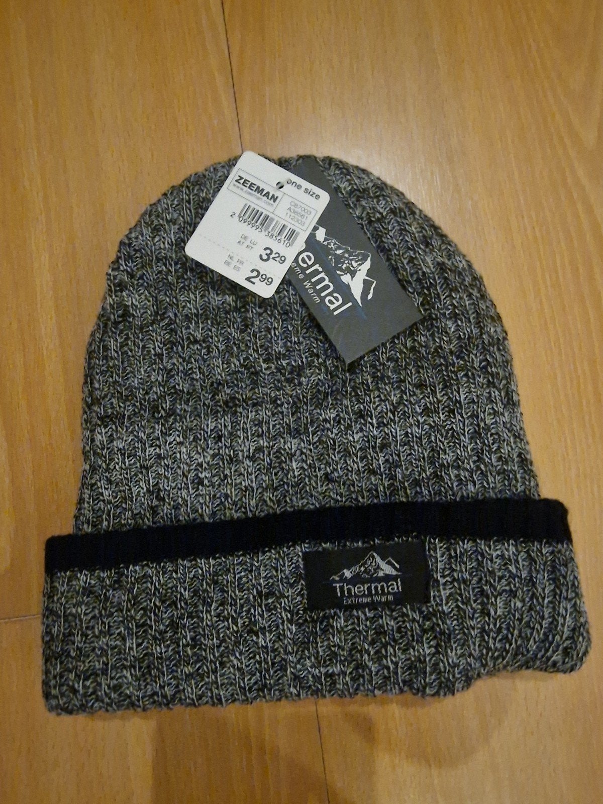 Nieuwe Zeeman Thermal muts met prijskaartje - One Size, Nieuw, Pet, Zeeman, One size fits all