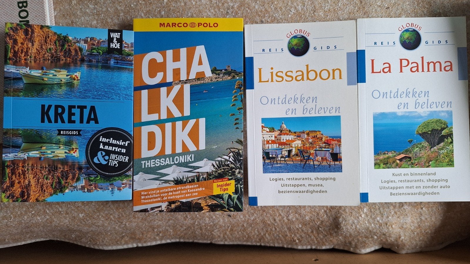Reisgidsen: Kreta, Chalkidiki, Lissabon, La Palma, Europa, Reisgids of -boek, Marco Polo, Ophalen