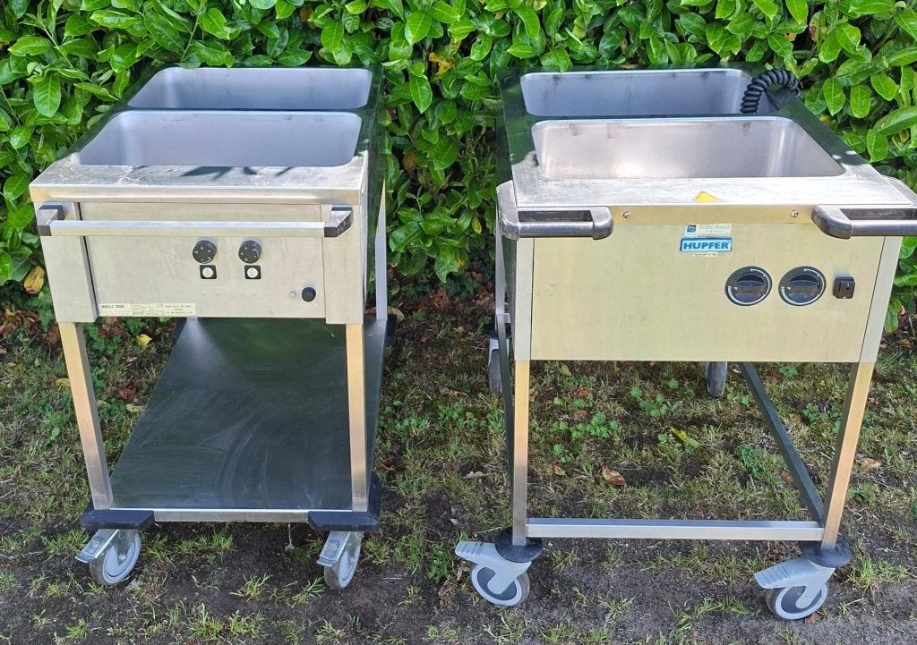 2 au bain marie wagens, Ophalen, Gebruikt