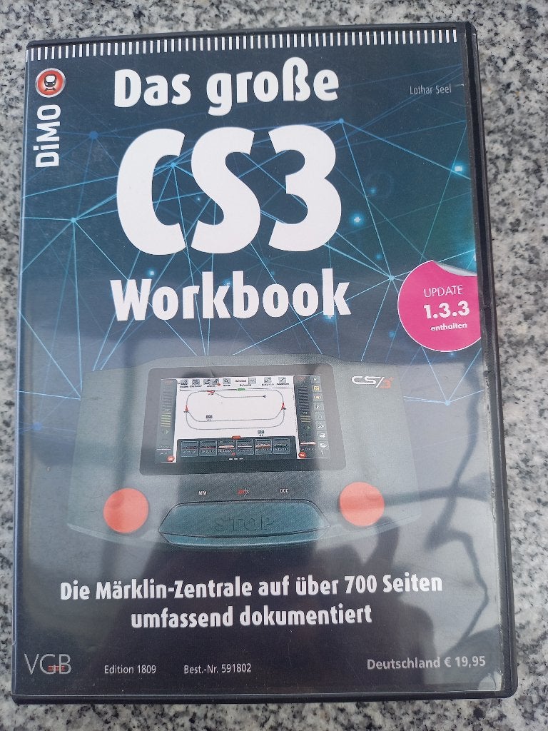 Dvd rom : das große cs3 workbook marklin, Wisselstroom, Ophalen of Verzenden, Märklin, Nieuw