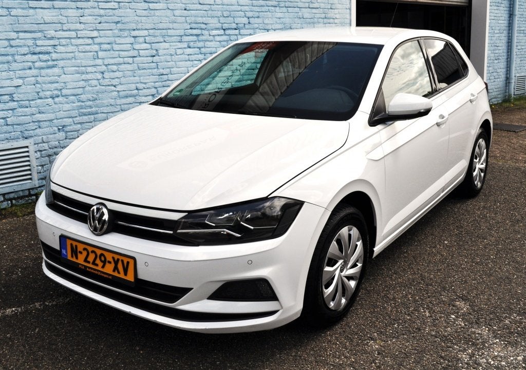 Volkswagen Polo 1.0 MPI Trendline pdc v+a egtg crc elektr sp, Stof, Euro 6, LED verlichting, Wit