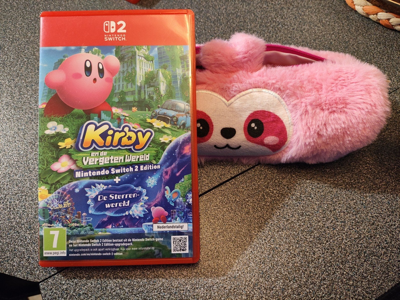 Kirby and the Forgotten Land + Expansion (Nintendo Switch 2, 1 speler, Ophalen of Verzenden, Zo goed als nieuw, Platform