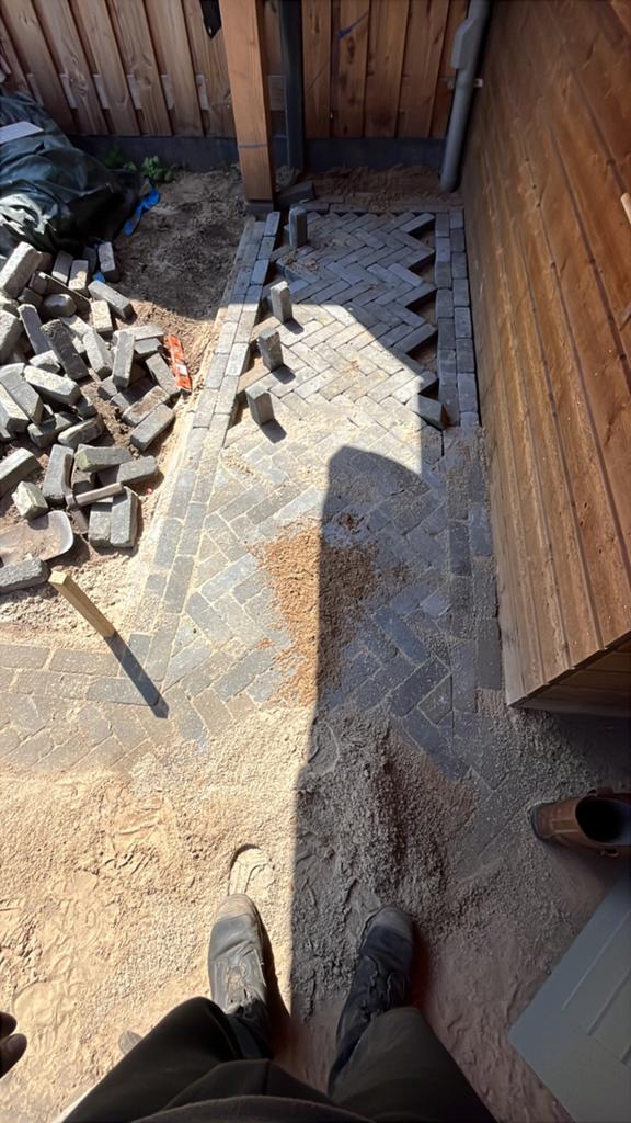 Beton klinkers, Ophalen, Zo goed als nieuw, Overige materialen