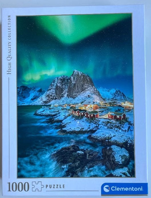 Puzzel Clementoni Loften Islands – 1000 stukjes, Ophalen of Verzenden, 500 t/m 1500 stukjes, Zo goed als nieuw
