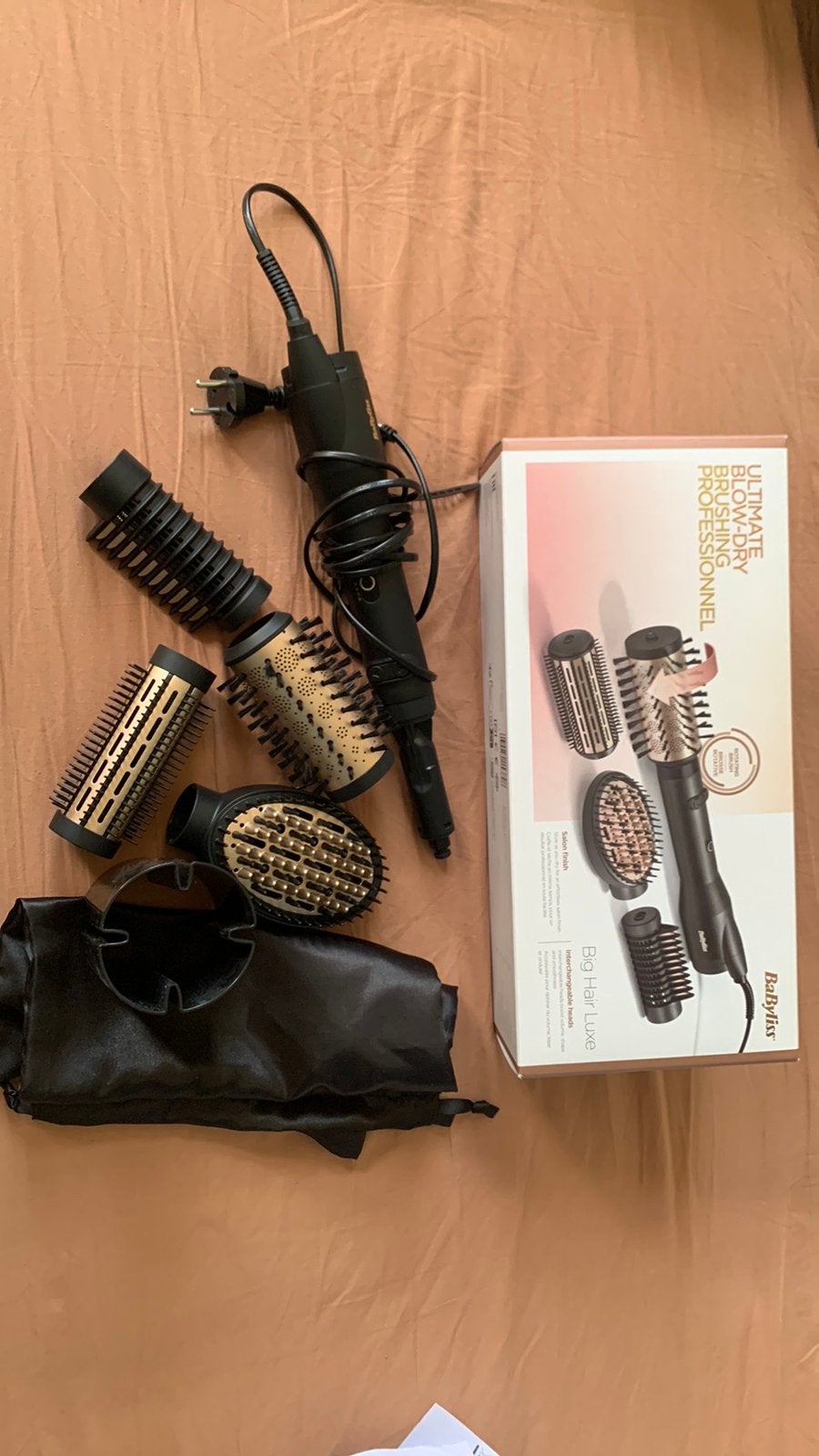 Babyliss Big Hair Luxe Warmeluchtborstel Roterend, Ophalen, Nieuw