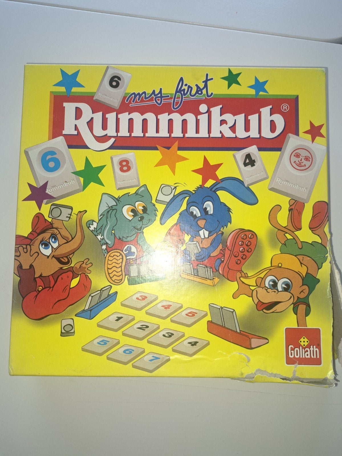 Rummikub junior, Ophalen, Gebruikt