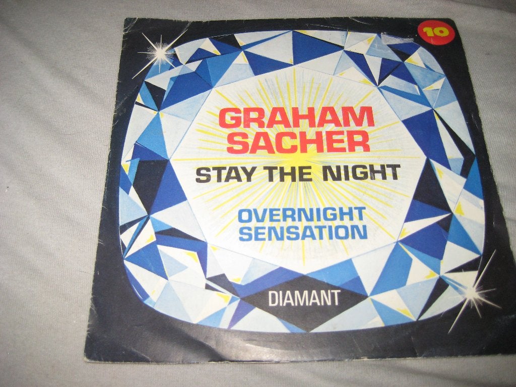Graham Sacher: Stay the night, Ophalen of Verzenden, Zo goed als nieuw, Pop