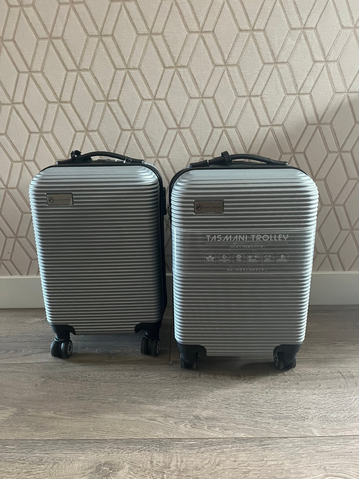 2 Nieuwe Norländer Tasmani Trolleys - 53x33x20 cm, Sieraden, Tassen en Uiterlijk, Ophalen, 50 tot 60 cm, Hard kunststof, Nieuw