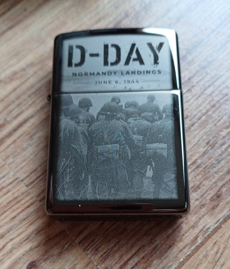 Zippo D-Day Normandy landings, Verzamelen, Ophalen of Verzenden, Overige soorten, Amerika, Overige typen