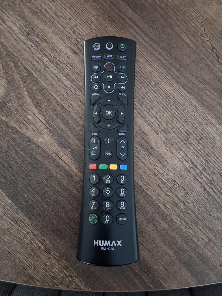 Humax RM-H01U afstandsbediening, Audio, Tv en Foto, Afstandsbedieningen, Ophalen, Gebruikt, Origineel, Tv