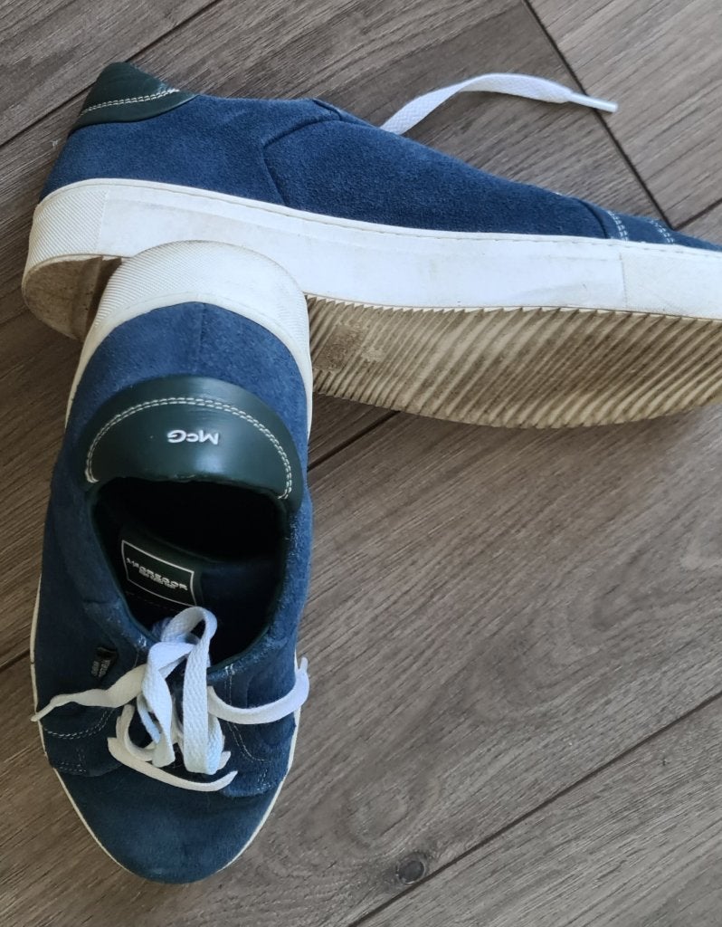 Paar x gedragen bijna als nieuw Mc Gregor, Ophalen of Verzenden, McGregor, Blauw, Sneakers of Gympen