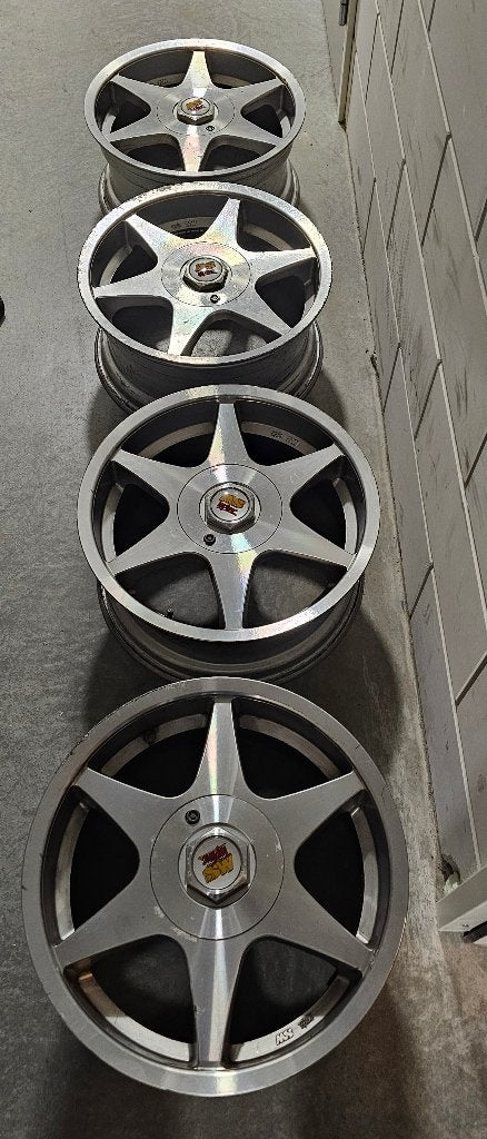 Uniek 4x100 ATF Auto Technik 17inch velgen, oldschool, Ophalen, Overige, Gebruikt, Overige