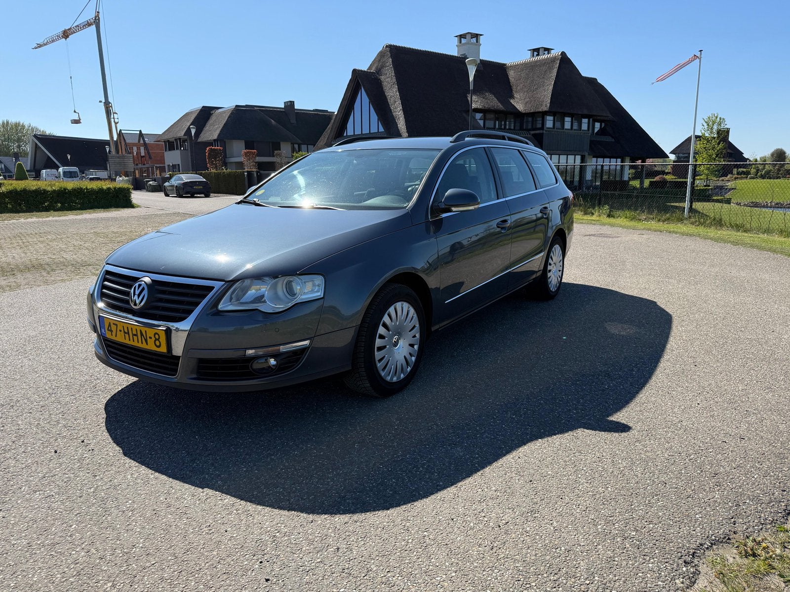 VW Passat Variant “Highline” 1.4 TSI airco apk dealer onderh, Auto's, Voorwielaandrijving, Stof, Zwart, 122 pk