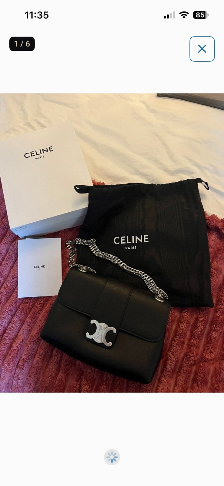 Celine tas, Sieraden, Tassen en Uiterlijk, Ophalen of Verzenden, Zo goed als nieuw, Zwart