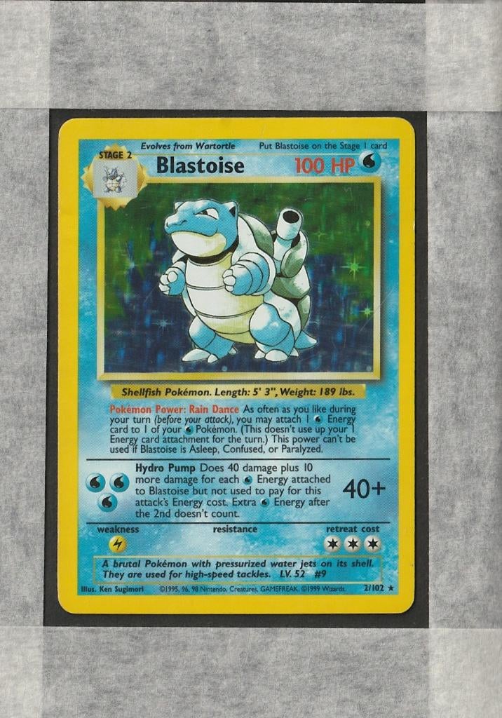 Base Set Pokemonkaarten | Engels | Wizards Of The Coast, Ophalen of Verzenden, Zo goed als nieuw, Meerdere kaarten, Foil