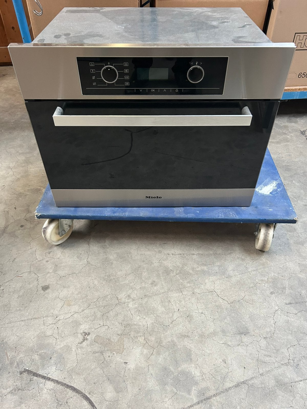 Miele DG5060CLST stoomoven, Ophalen, Nieuw, Stoom, Inbouw