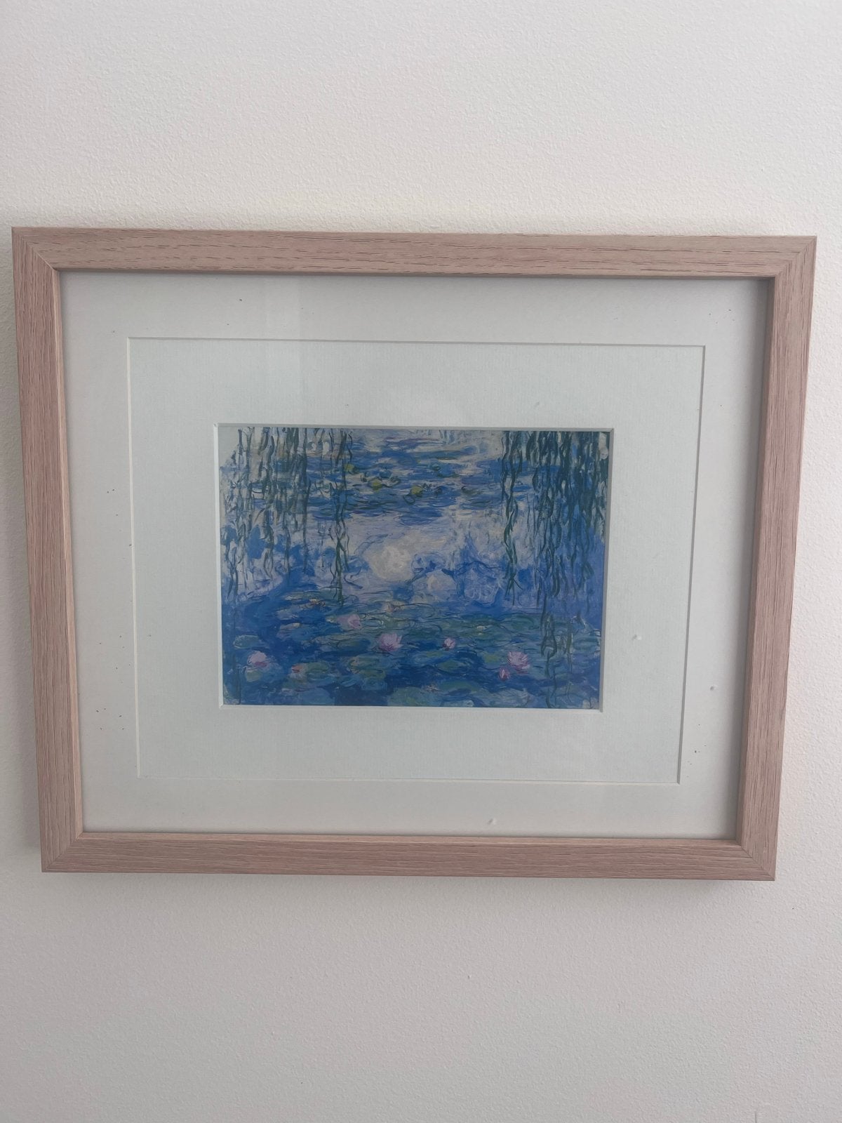Monet Waterlelies Print - Ingelijst, Impressionistisch, Print, Papier, Ingelijst