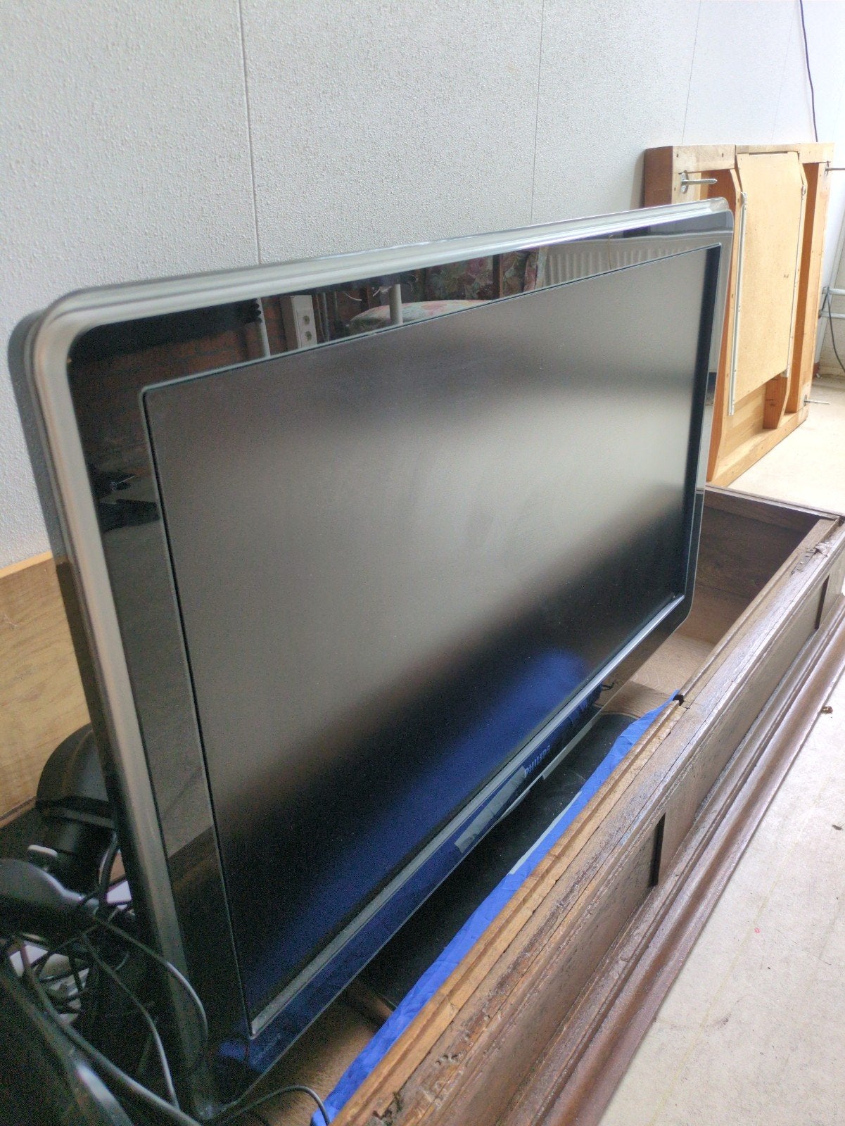 Philips TV - Goed werkend, gebruikt als PC monitor, Audio, Tv en Foto, Televisies, Ophalen