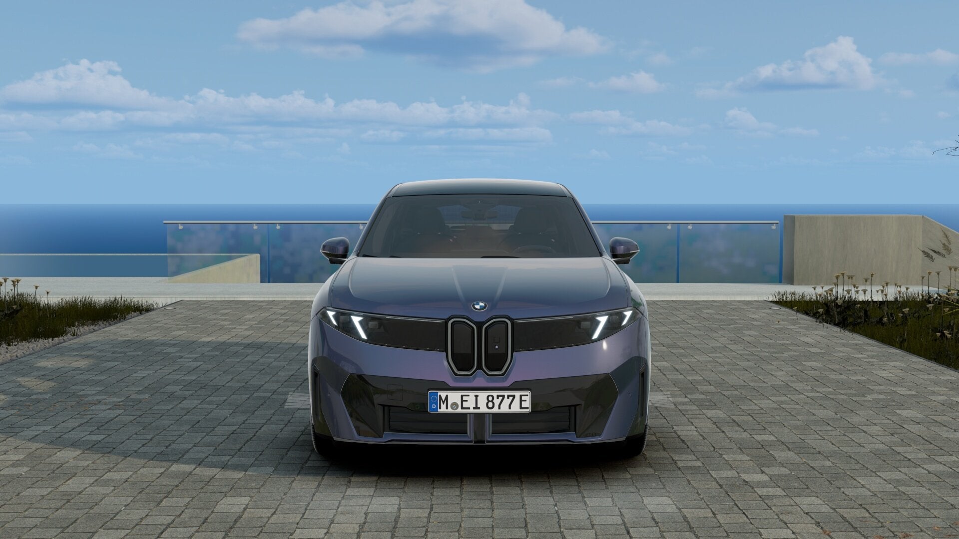 BMW iX3 40 eDrive M Sport / Panoramadak / Trekhaak / 3D Head, Auto's, Automaat, Dealer onderhouden, Achterwielaandrijving, Zwart