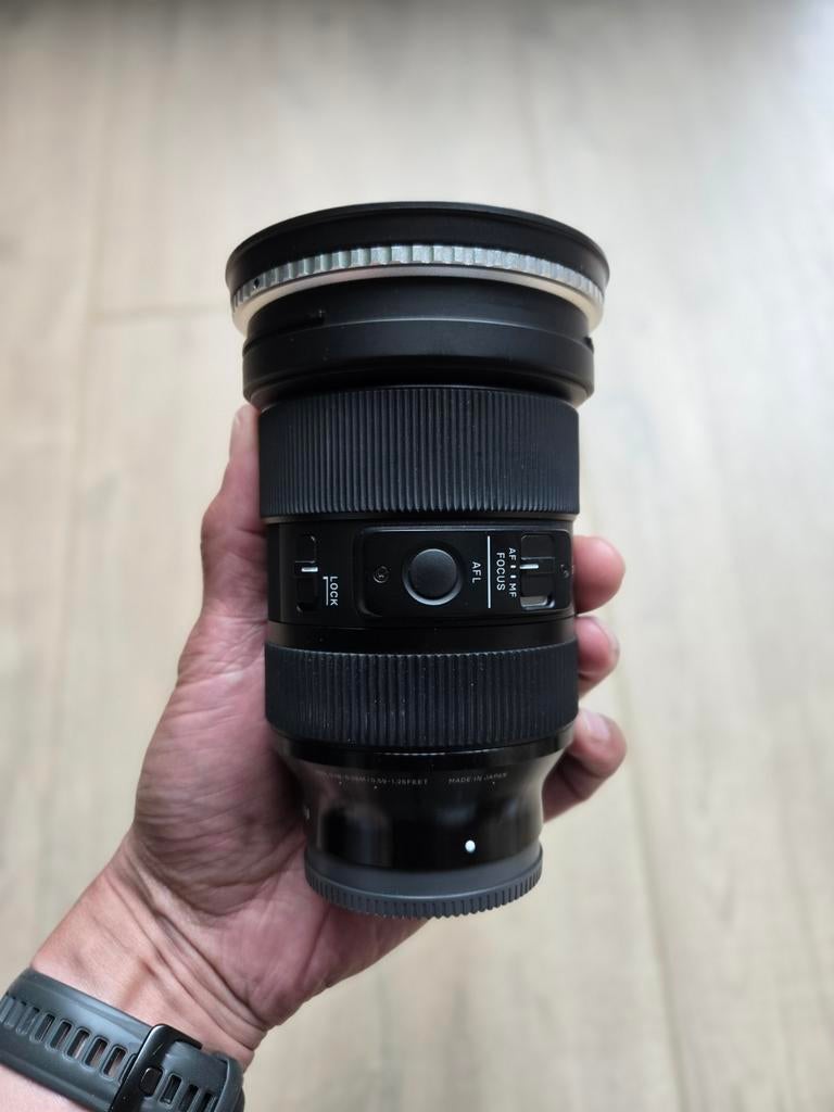 Sony A7M4 / A7 IV + Sigma 24-70MM met Nisi VND, Ophalen, Zo goed als nieuw