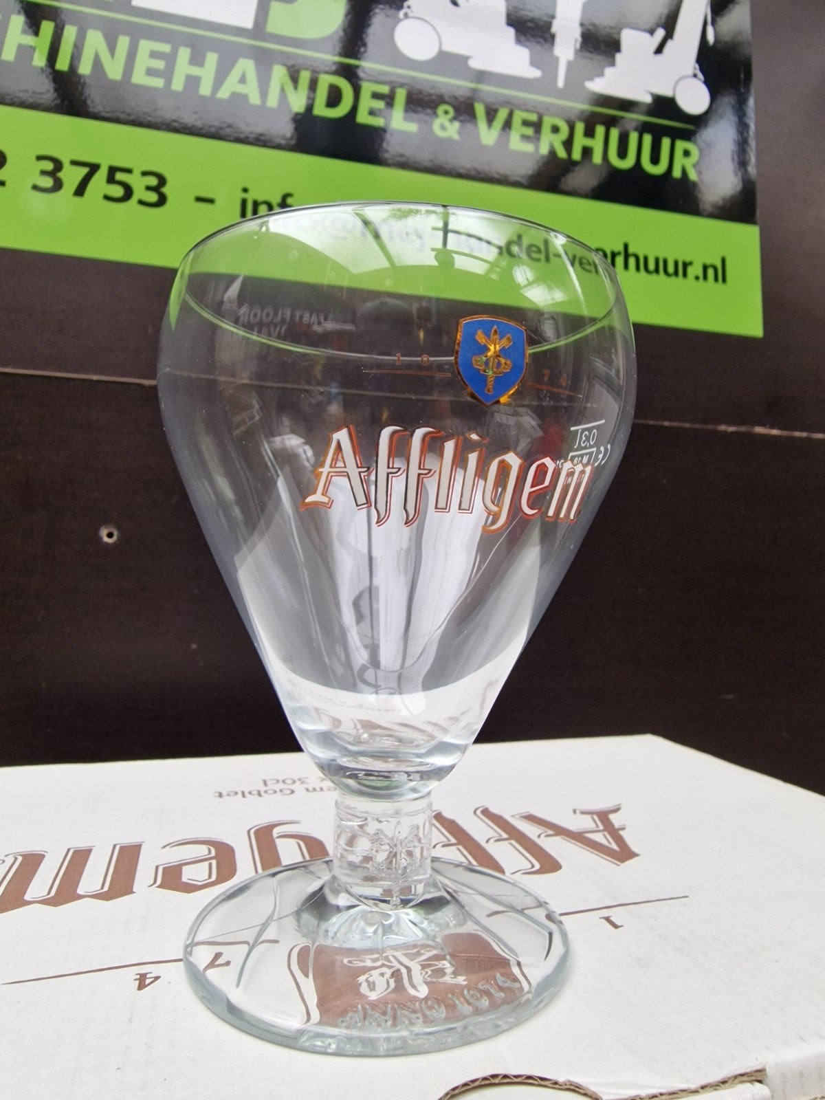 Affligem bierglazen – 30 cl – 6 stuks, Ophalen, Nieuw, Glas of Glazen, Overige merken