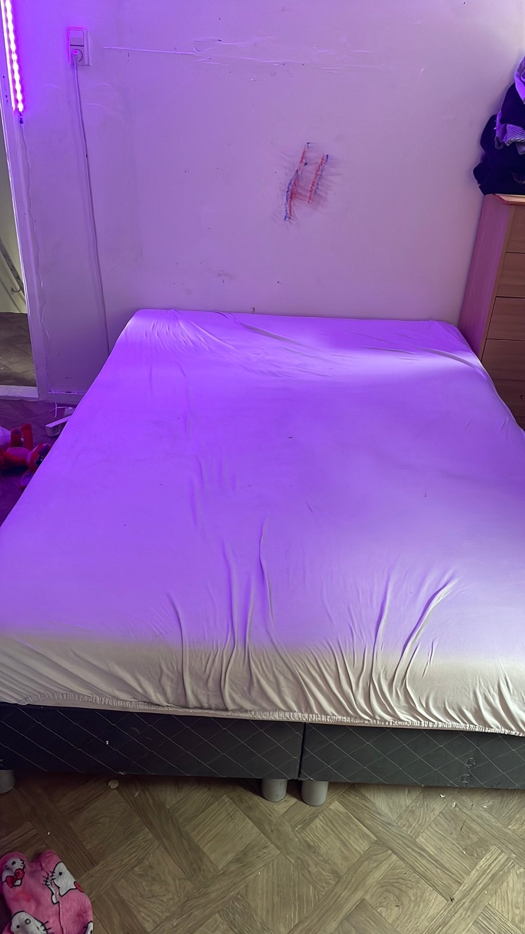 Mooi tweepersoonsbed vandaag nog ophalen!, Ophalen, Gebruikt, Tweepersoons, 160 cm