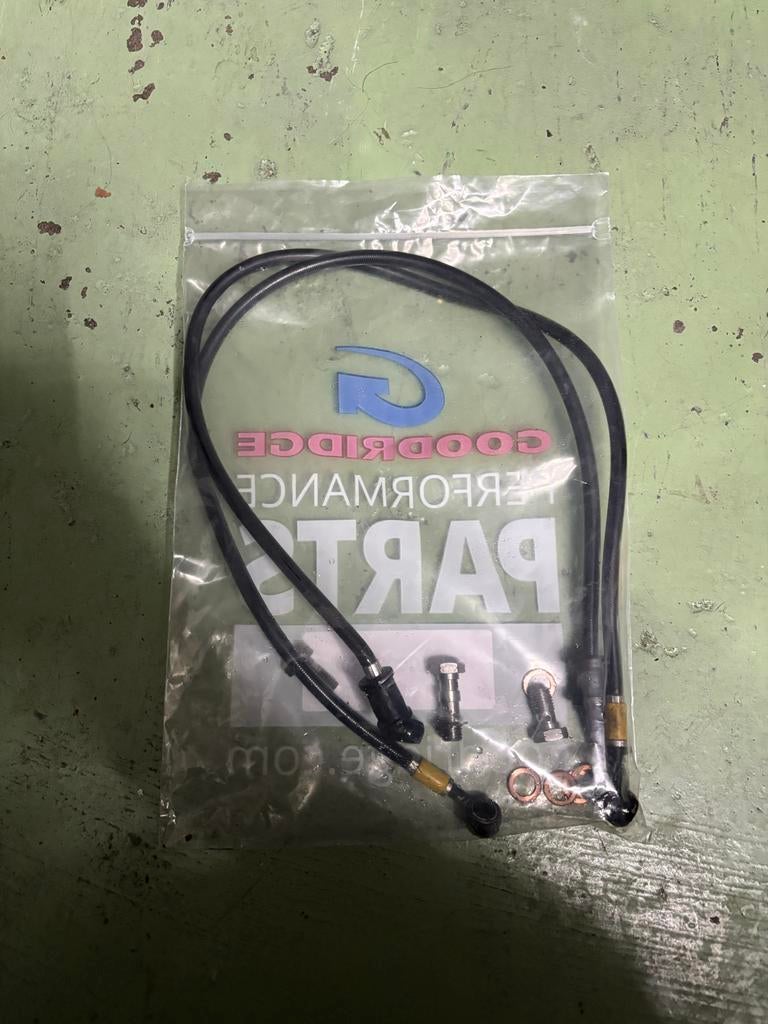 HEL stalen gevlochten remleidingen Honda CBR1000RR 08-11, Ophalen, Gebruikt