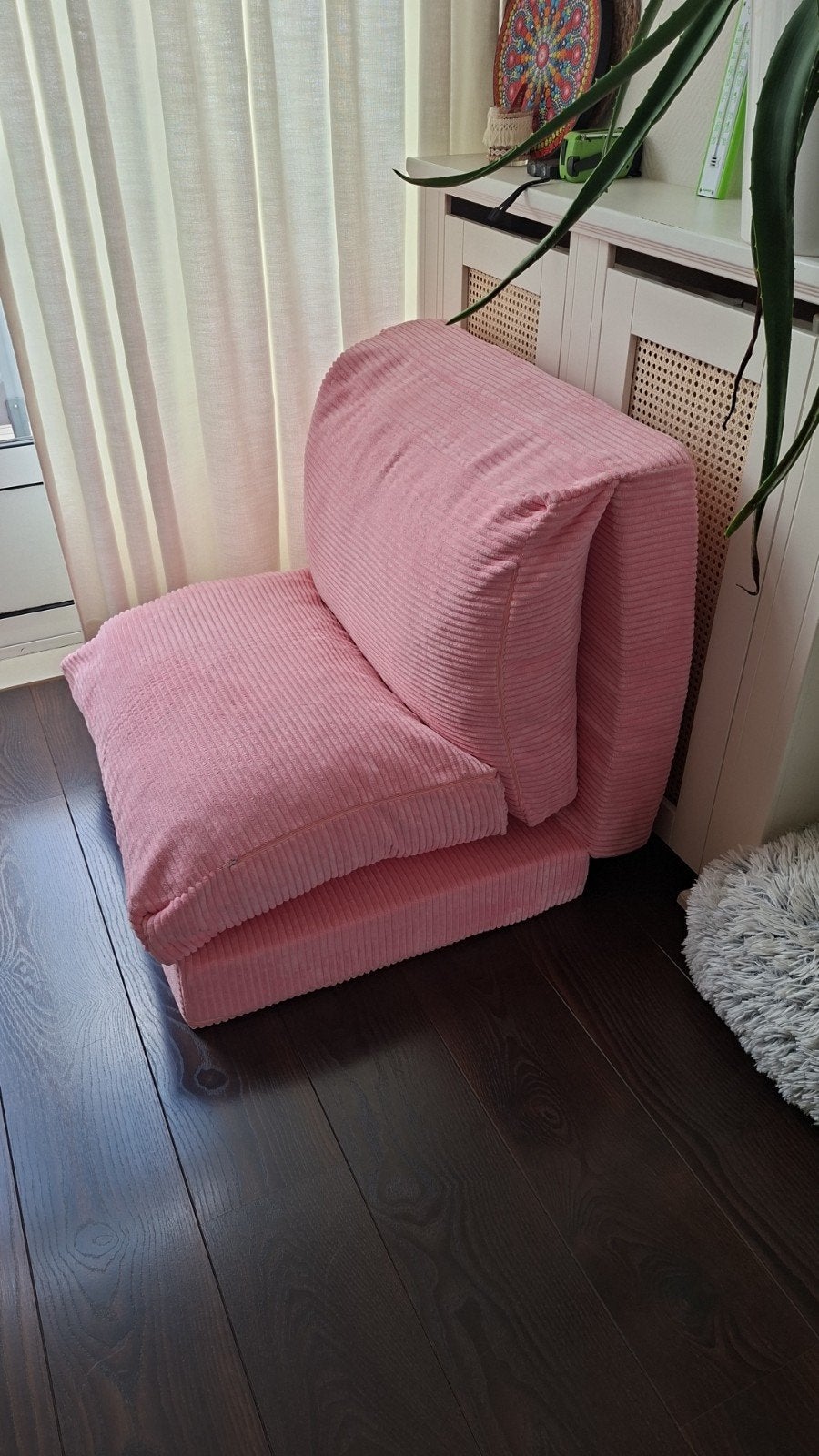 Slaap/stoel, Ophalen, Eenpersoons, 75 tot 100 cm, Zo goed als nieuw