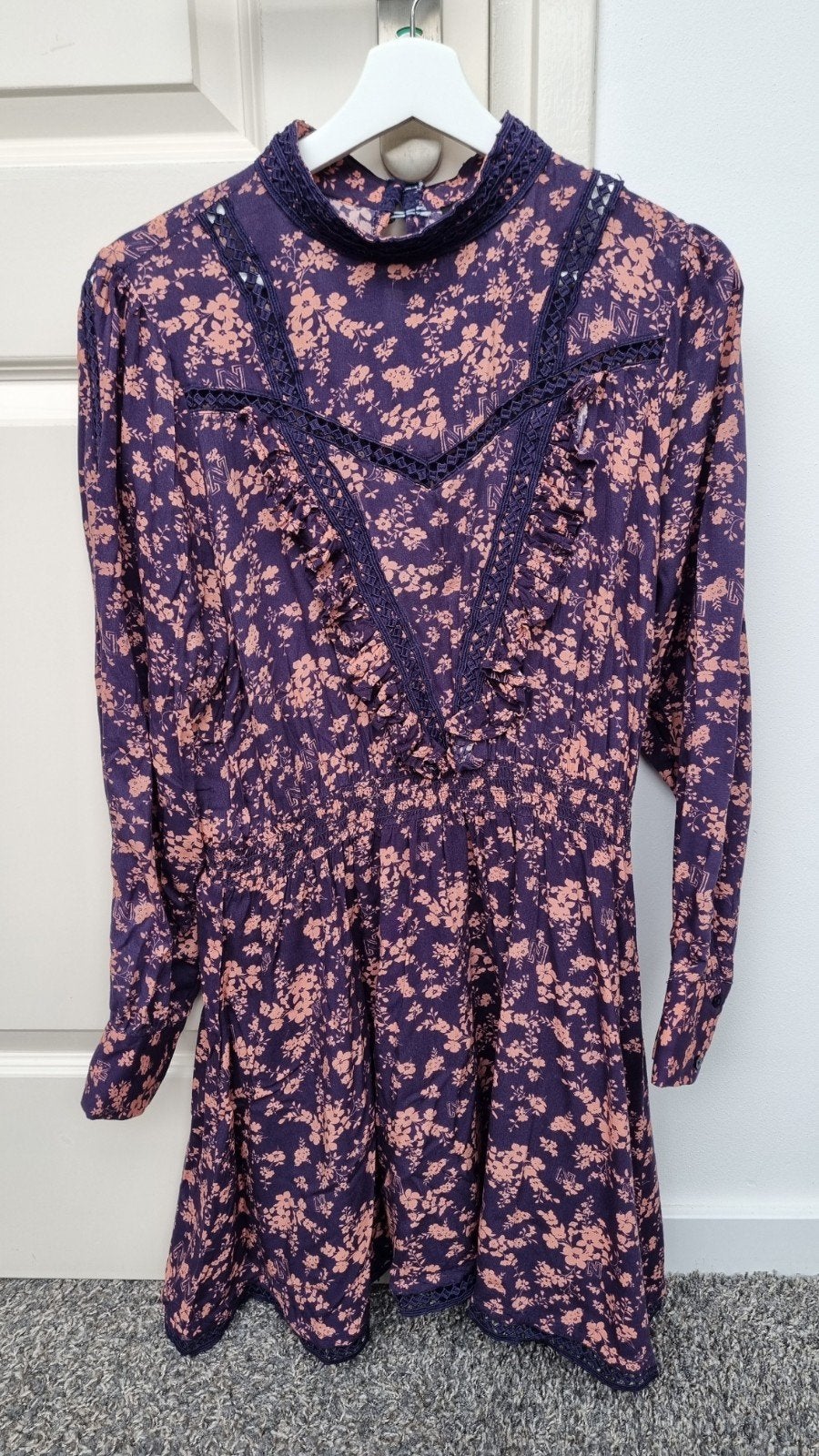 Nikkie jurk maat 42 in bloemenprint, Meerkleurig, Maat 42/44 (L), Ophalen of Verzenden, Nikkie