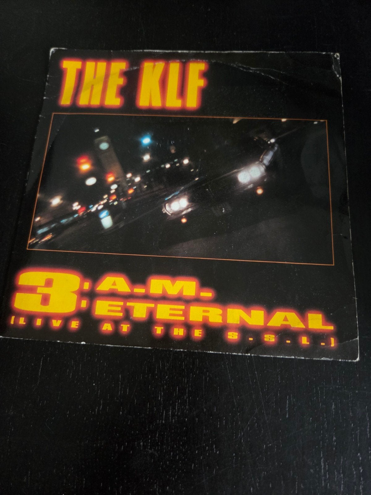 The KLF - 3: A.M. Eternal (7 inch vinyl single), Gebruikt, Originele persing, 7 inch, Ophalen of Verzenden