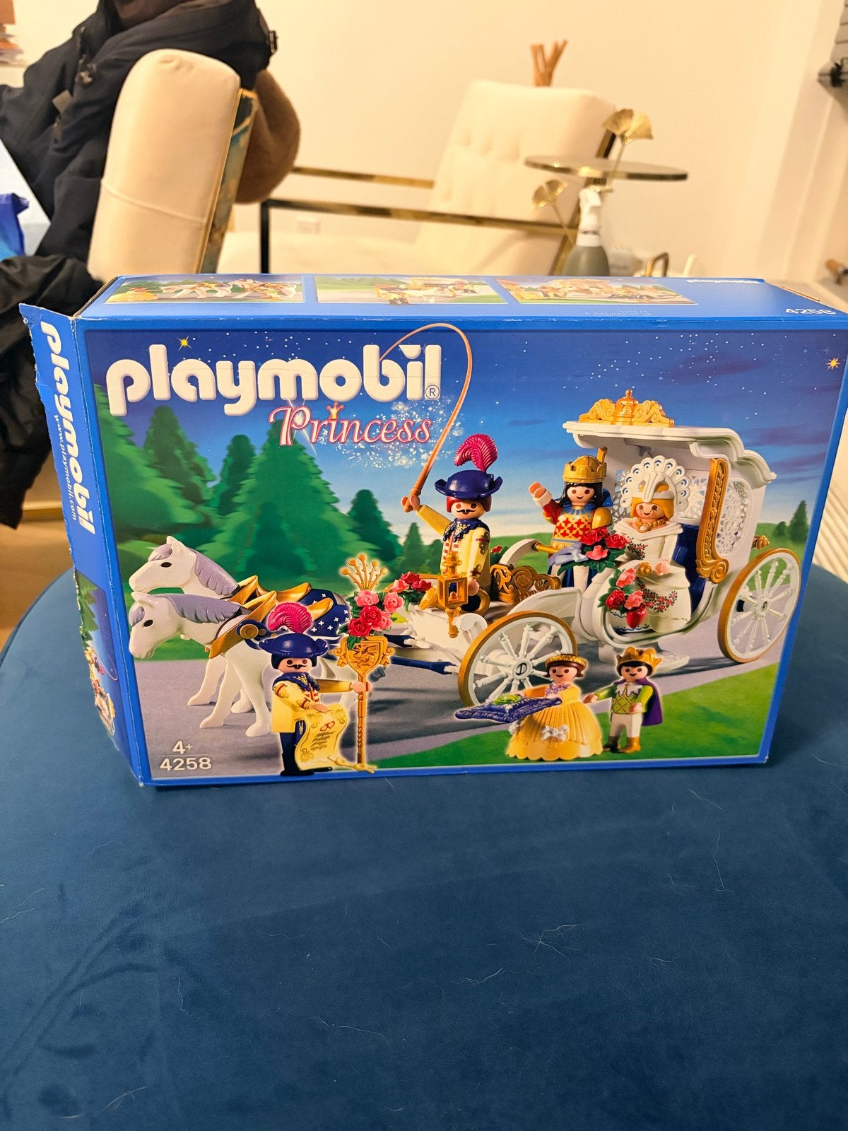 Playmobil Princess Koets met Paarden (4258), Ophalen of Verzenden, Zo goed als nieuw, Meisje