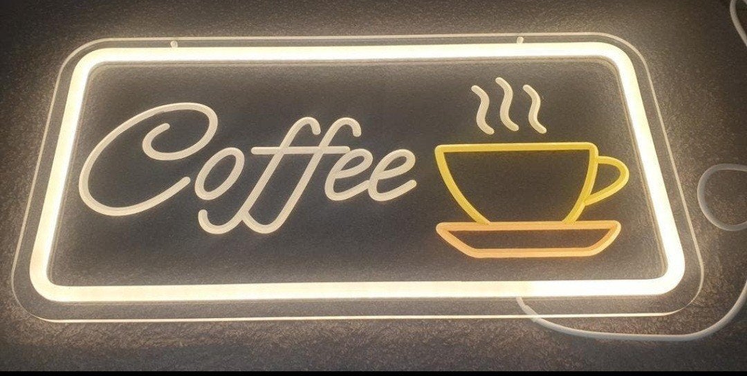 Sfeervolle led verlichting met coffee design., Ophalen of Verzenden, Nieuw