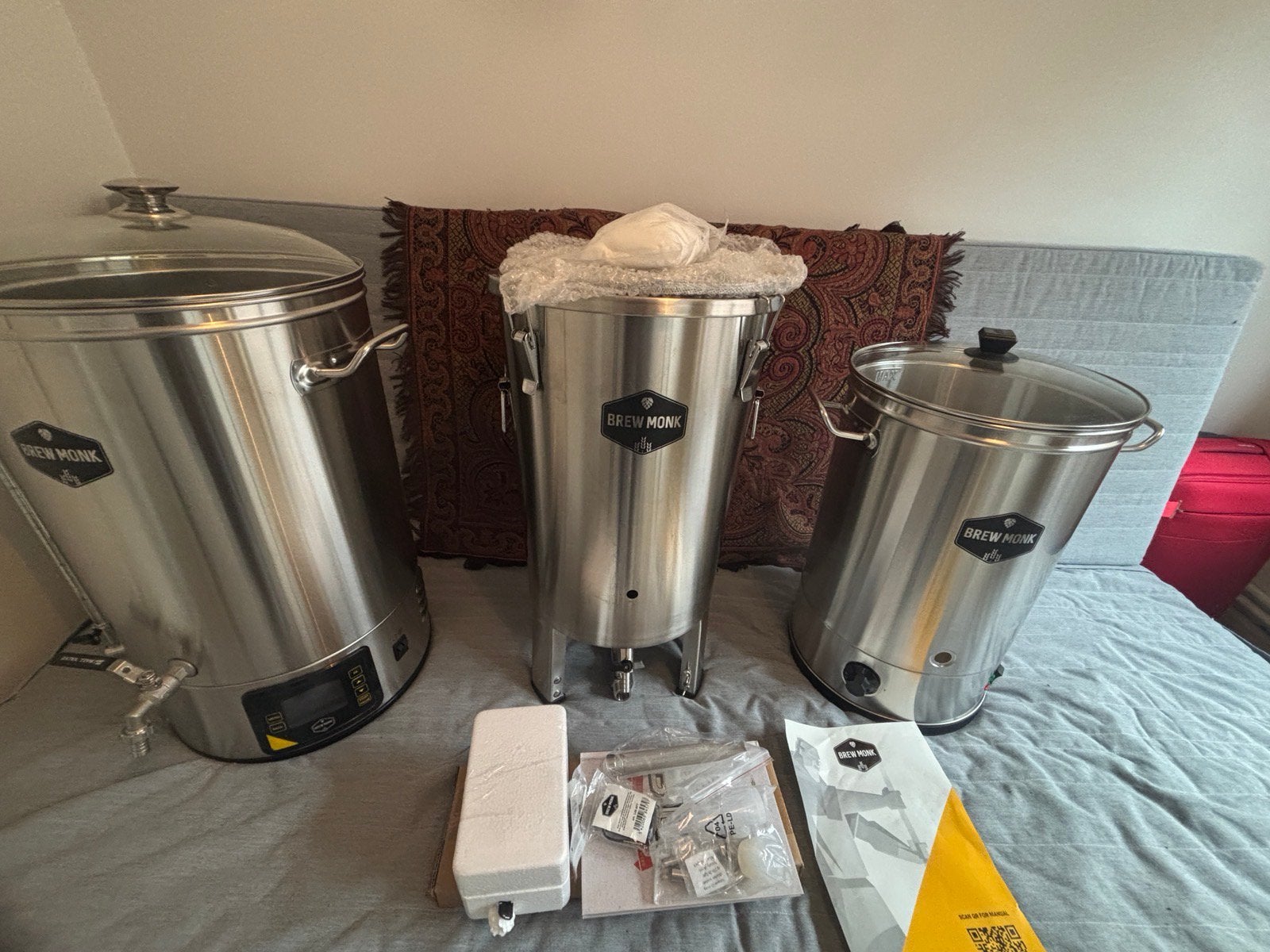 Brew monk brouwset compleet **splinternieuw*, Ophalen of Verzenden, Nieuw