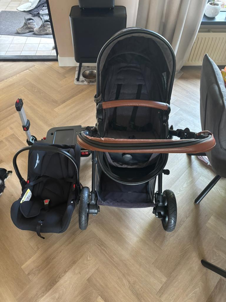 Sleeworld kinderwagen en maxi cosi met isofix, Ophalen of Verzenden, Gebruikt, Overige merken