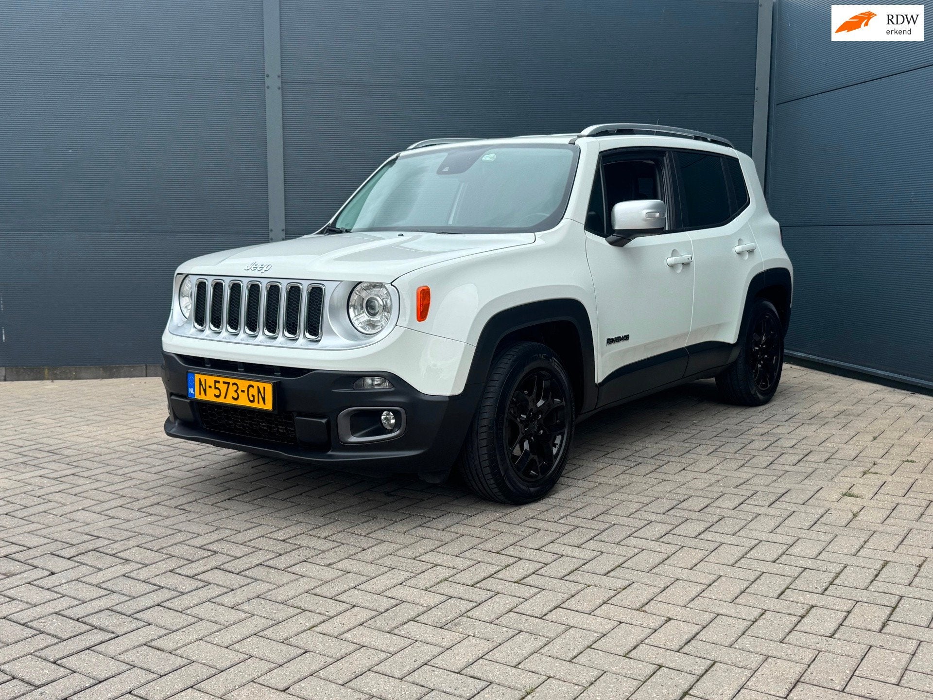Jeep Renegade 1.4 MultiAir Limited Leder, Navi, Auto's, Voorwielaandrijving, 136 pk, Gebruikt, 4 cilinders